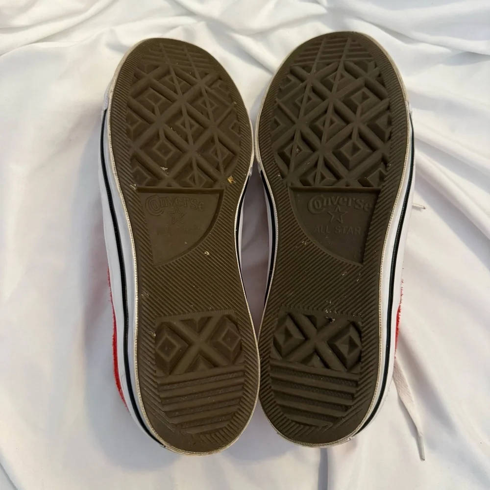 EUC Converse One Star Ox Low Top Red Suede Sneakers - Picture 8 of 8